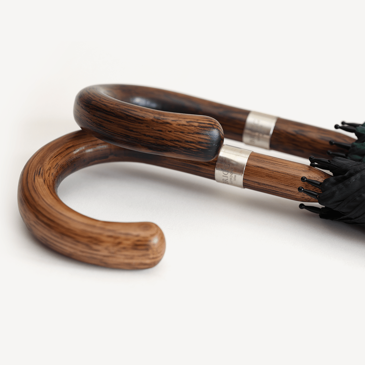 Oak Umbrella for Men - Brown - Swaine Group Ltd