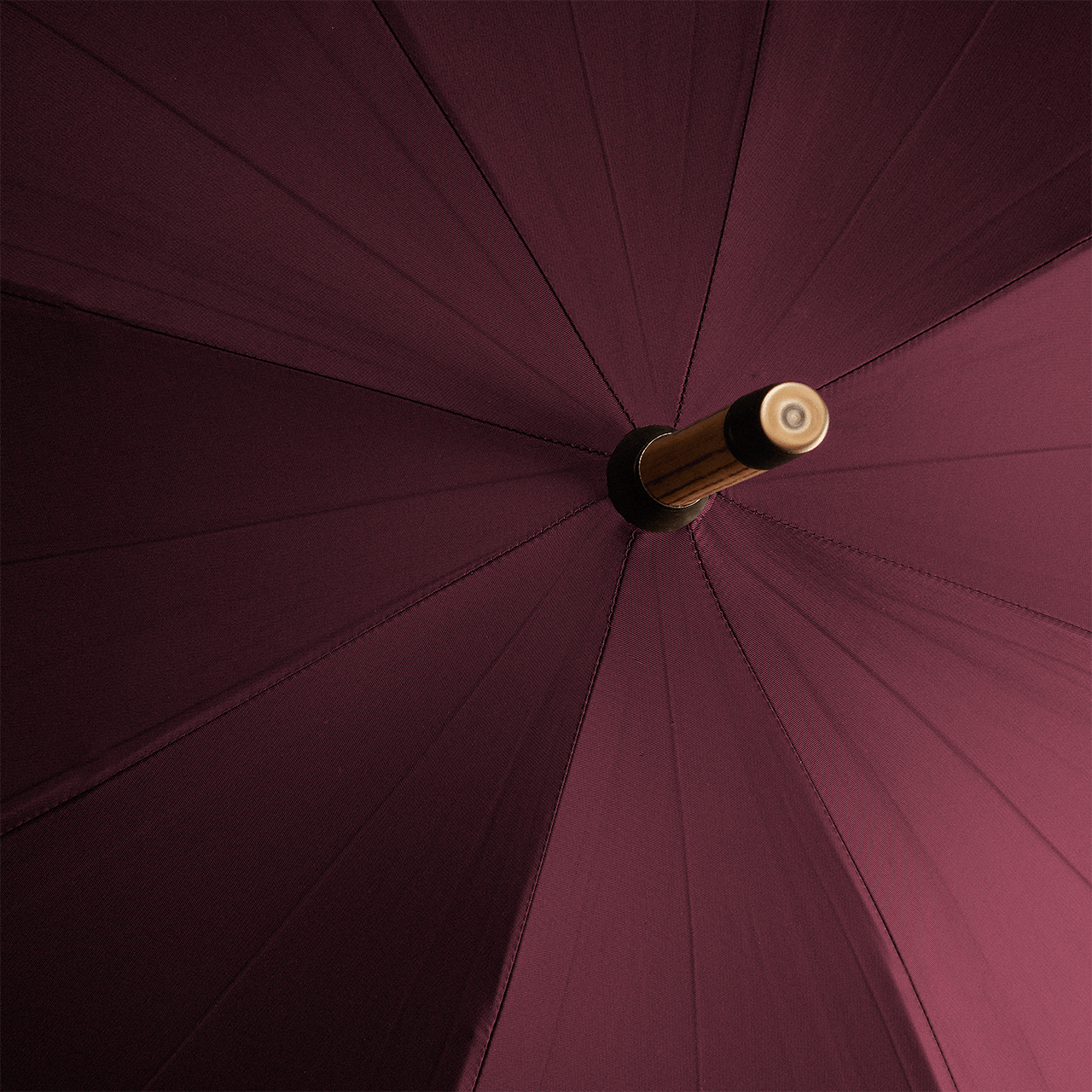 Oak Umbrella for Women - Burgundy - Swaine Group Ltd