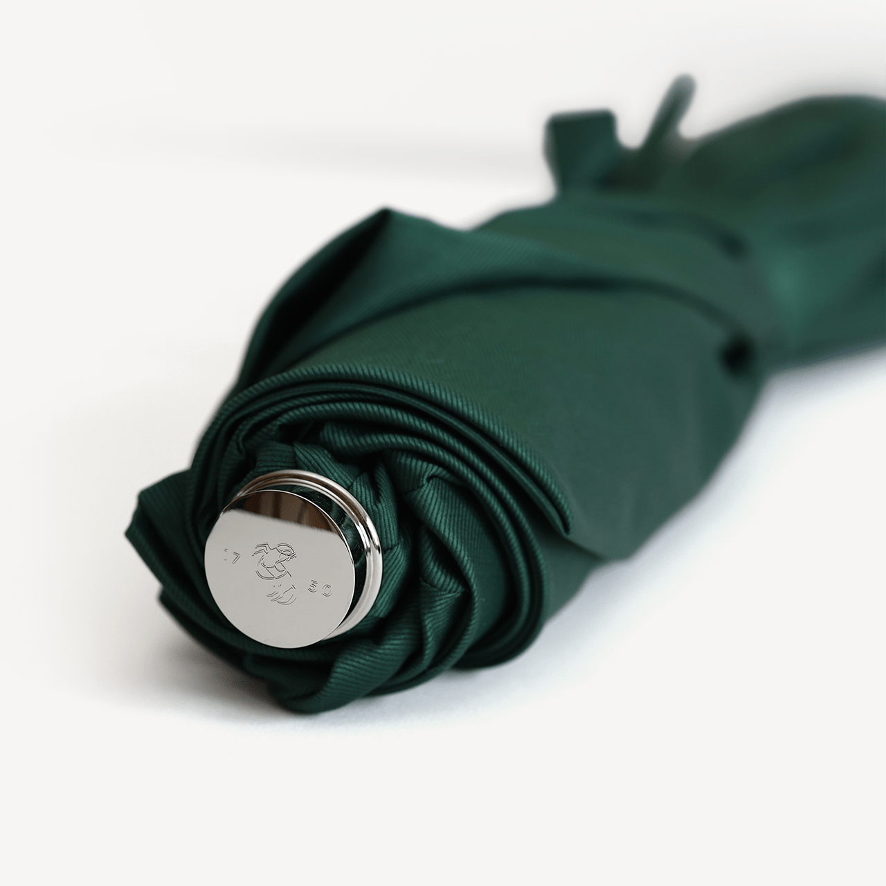 Collapsible Umbrella with Whangee Handle - Forest - Swaine Group Ltd