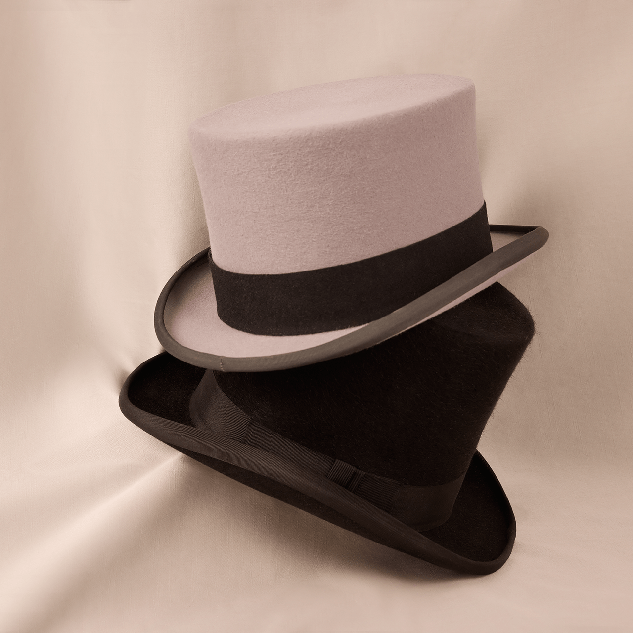 GREY FELT TOP HAT - Swaine Group Ltd