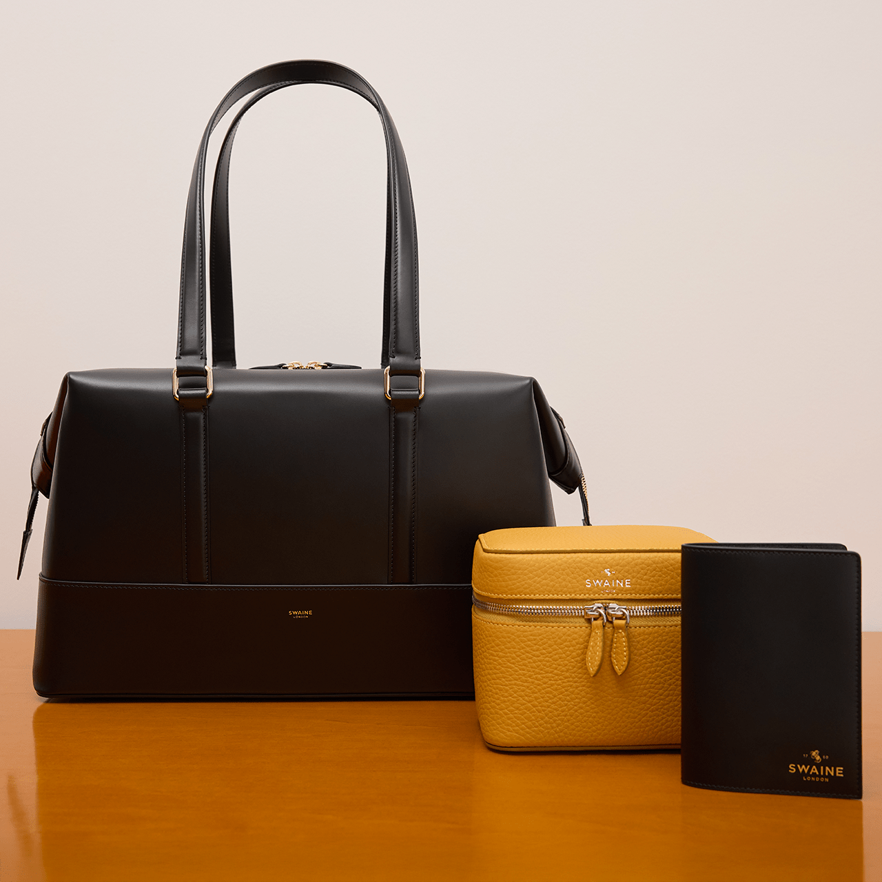 Vanity Case Small - Mustard - Swaine Group Ltd