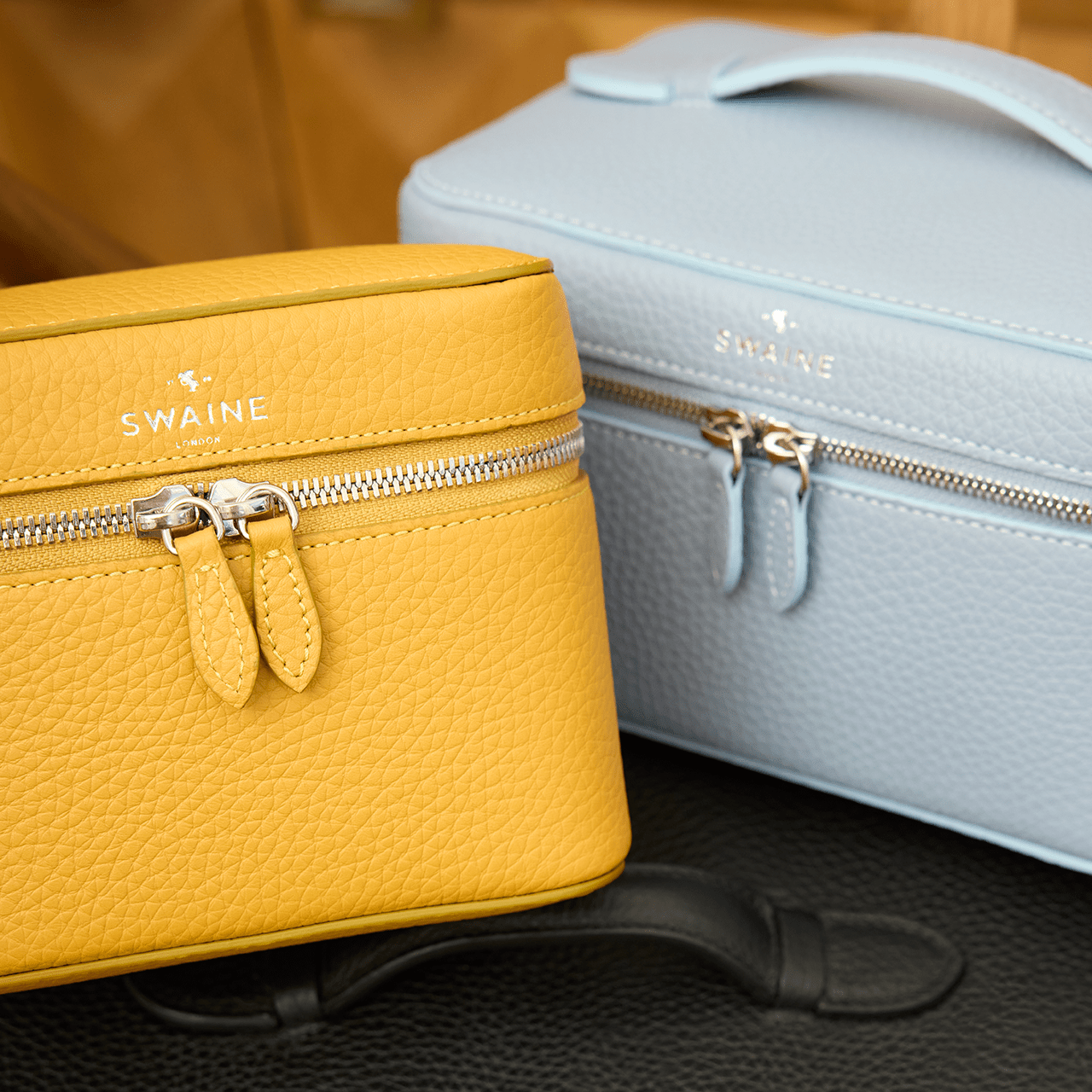 Vanity Case Small - Mustard - Swaine Group Ltd