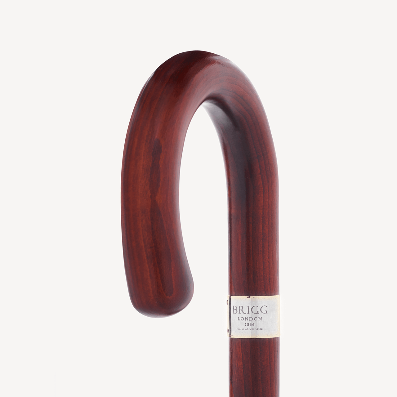 Stripped Cherry Umbrella for Men - Black - Swaine