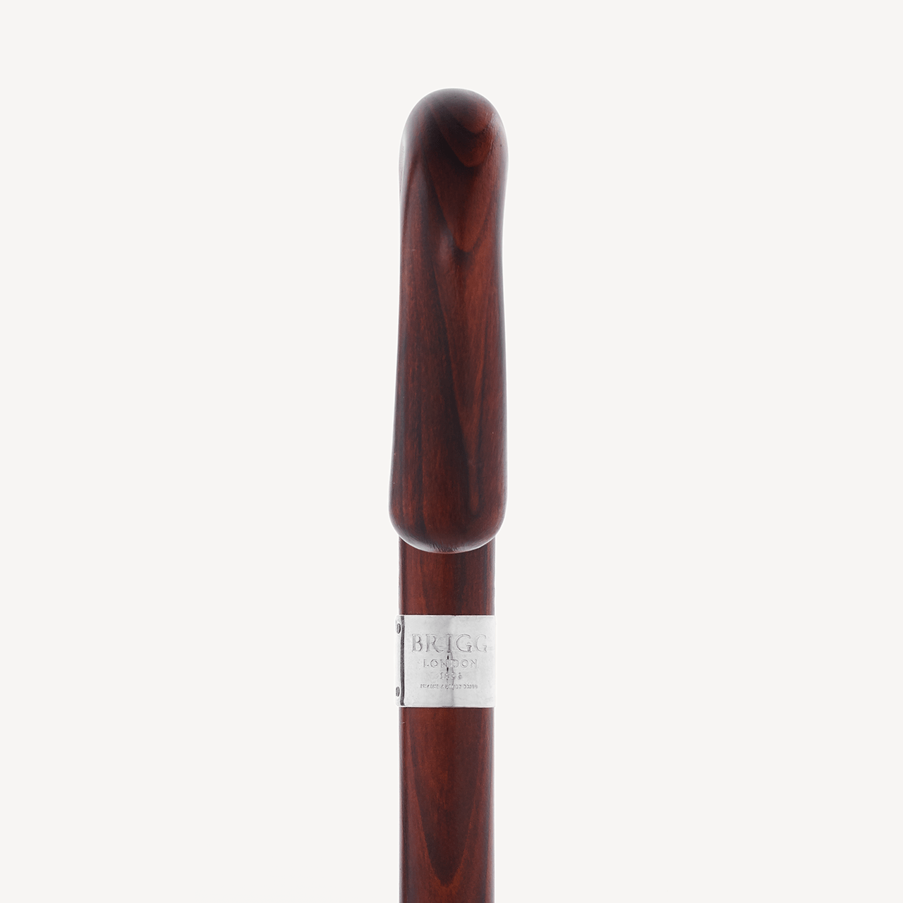 Stripped Cherry Umbrella for Men - Black - Swaine