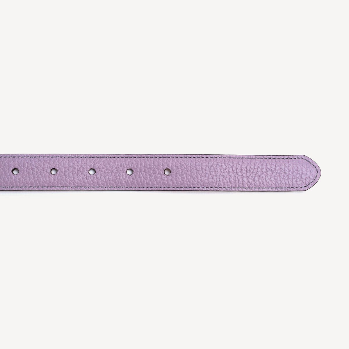 Women's Belt with Round Buckle - Lilac - Swaine