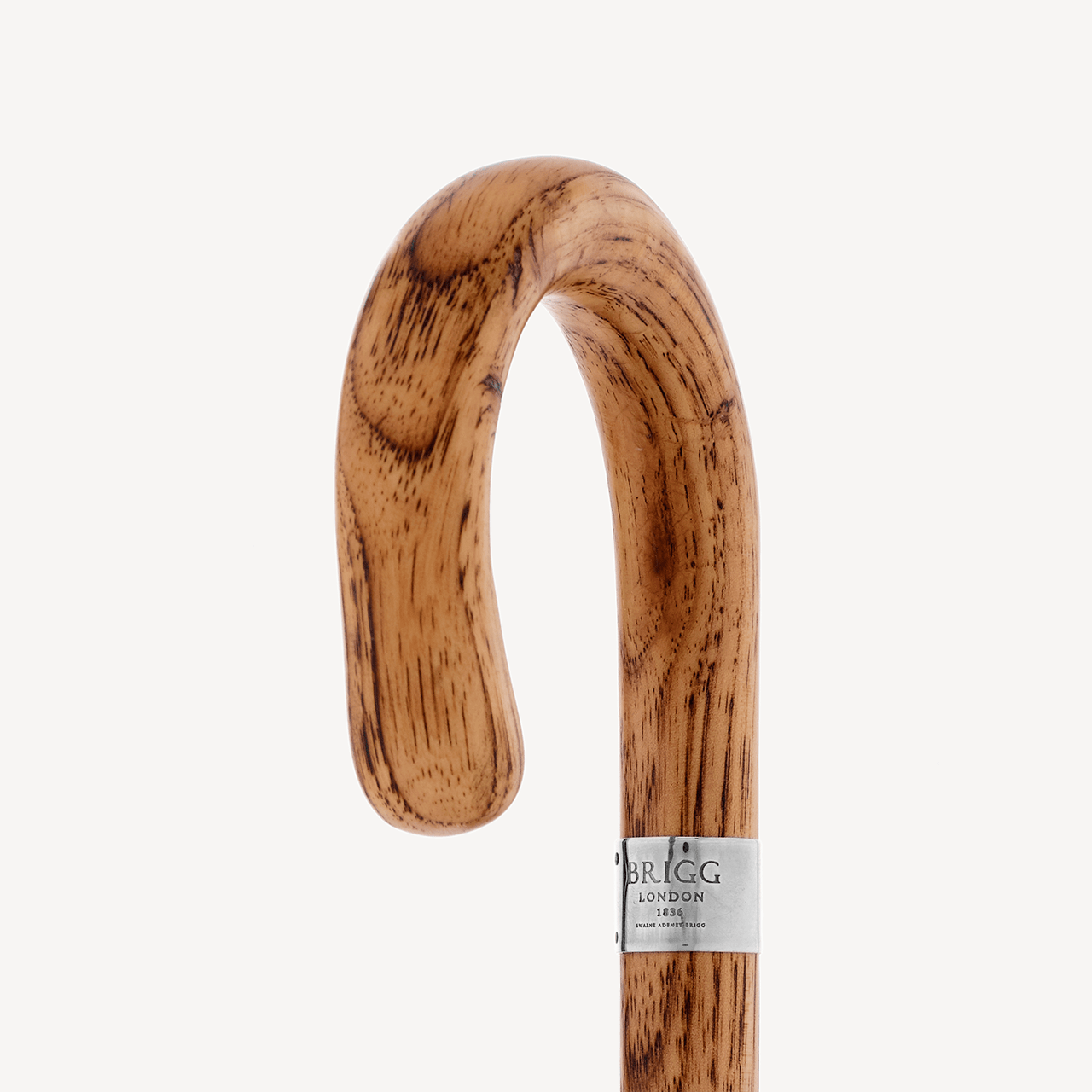 Hickory Umbrella for Men - Black - Swaine