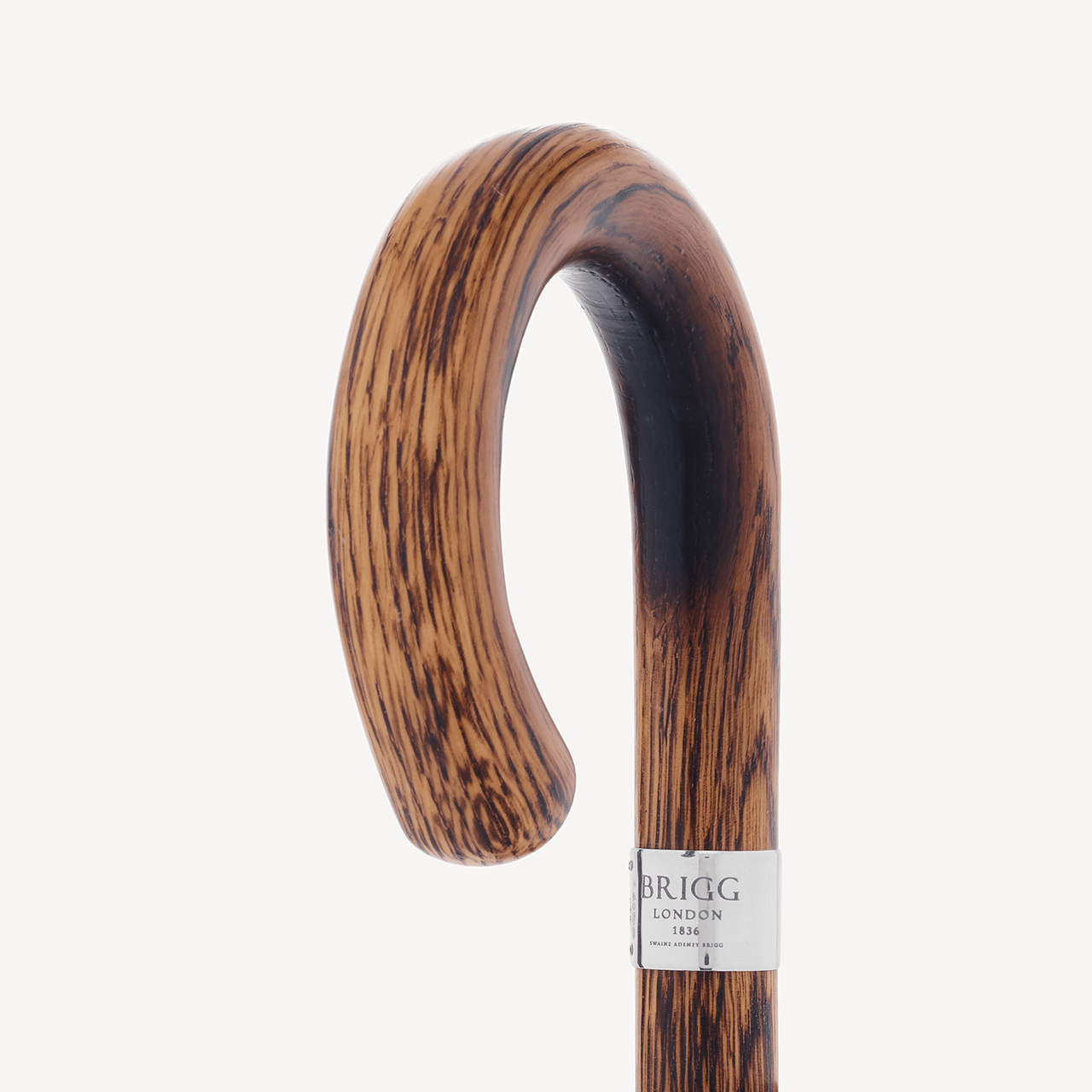 Oak Umbrella for Men - Black - Swaine